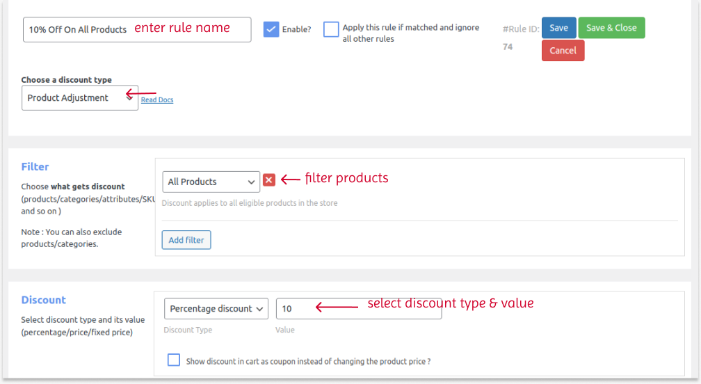 Creating a first-order discount in WooCommerce