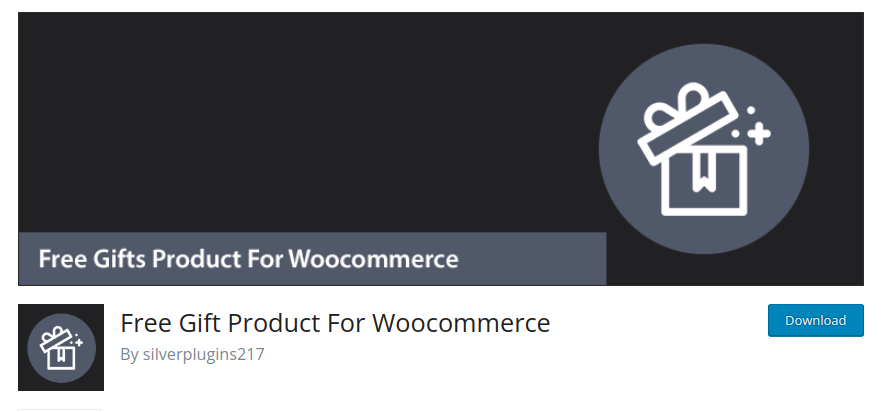 WooCommerce plugin for offering free gifts by SliverPlugins
