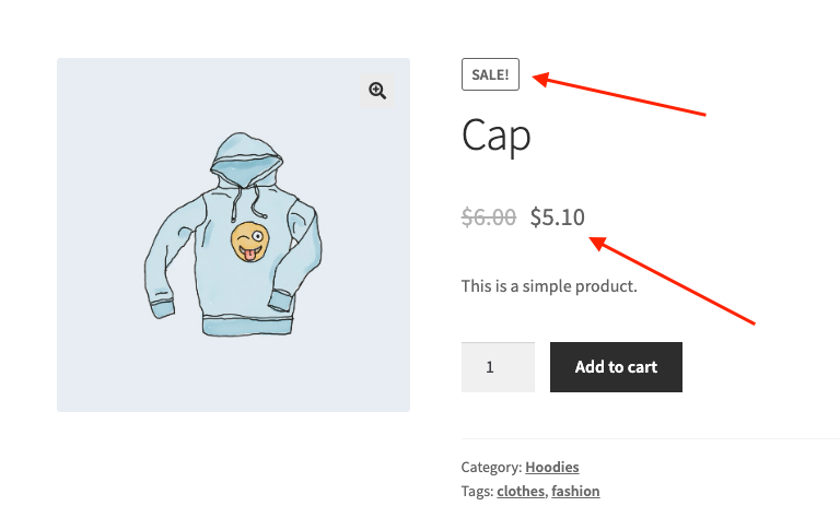 apply simple discount