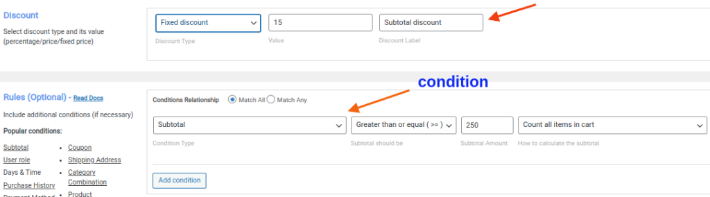 Creating a simple fixed cart discount in Woocommerce