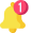 header icon bell