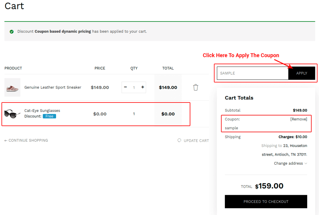 Coupon-based-dynamic-pricing-applied