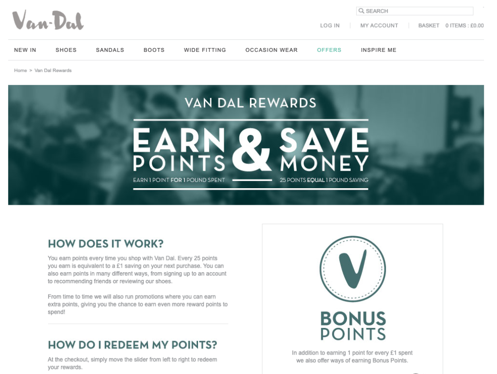 van dal referral points