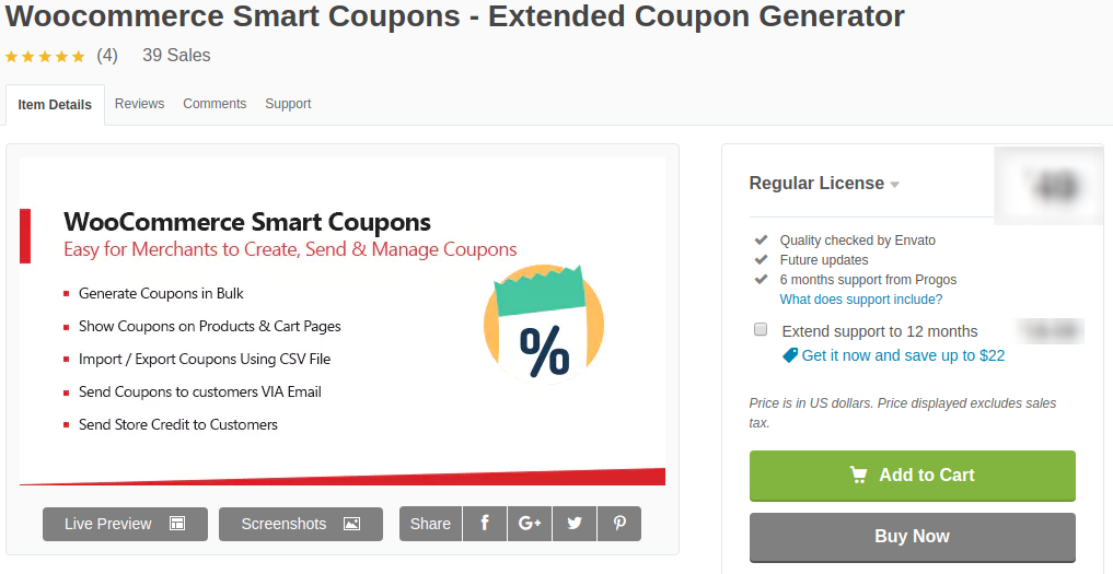 woocommerce smart coupons