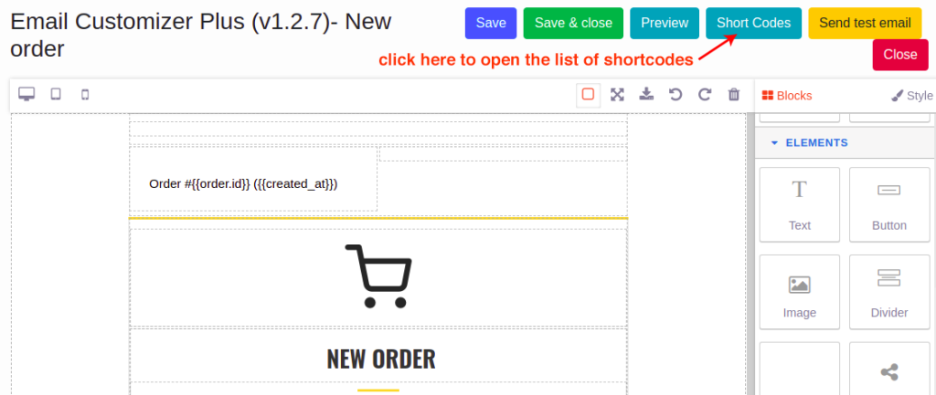 click-shortcodes-button