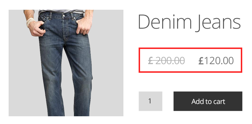 denim jeans product