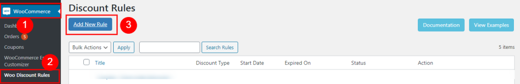 Adding new discount rule in WooCommerce