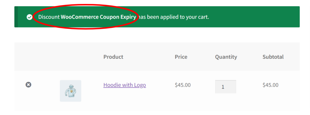 discount woocommerce coupon expiry