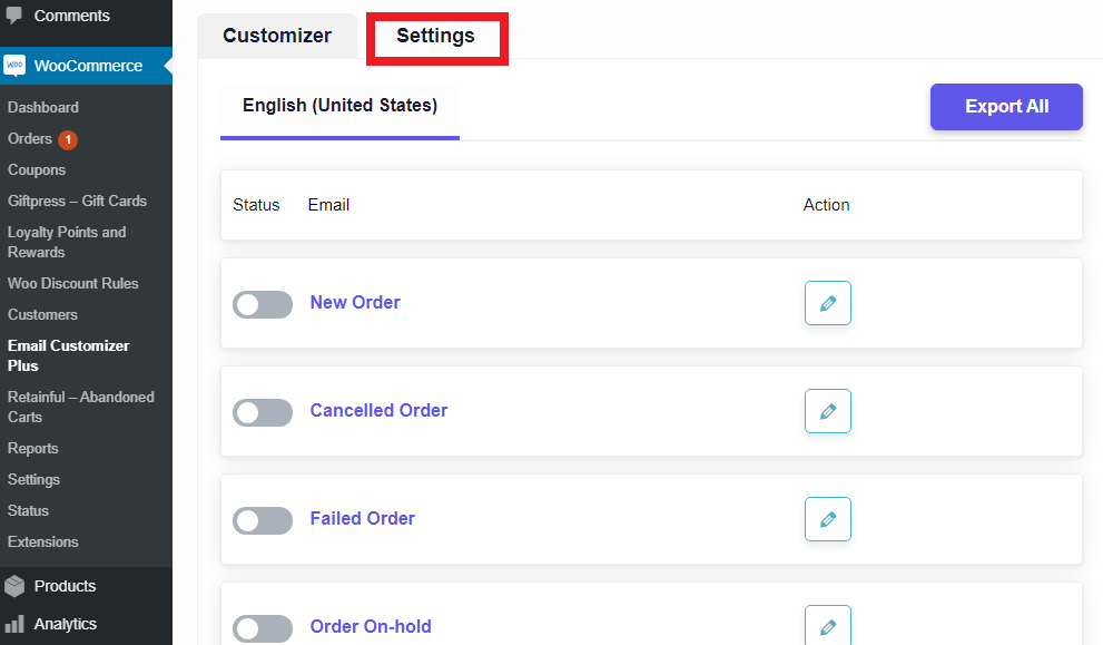 email-customizer-setting-menu