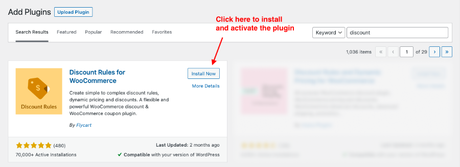 Installing Discount Rules Plugin