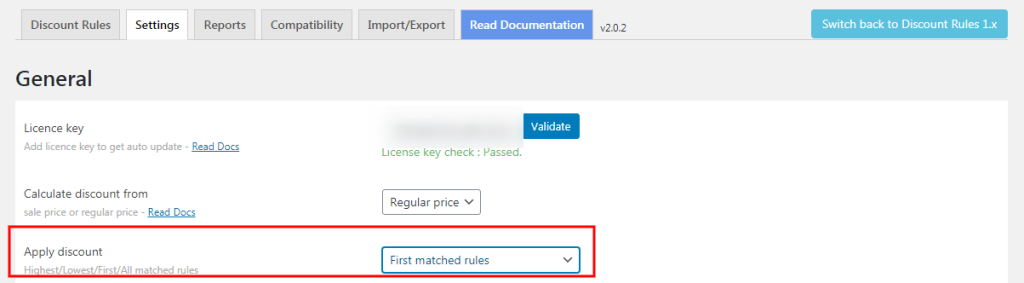 rule setup price