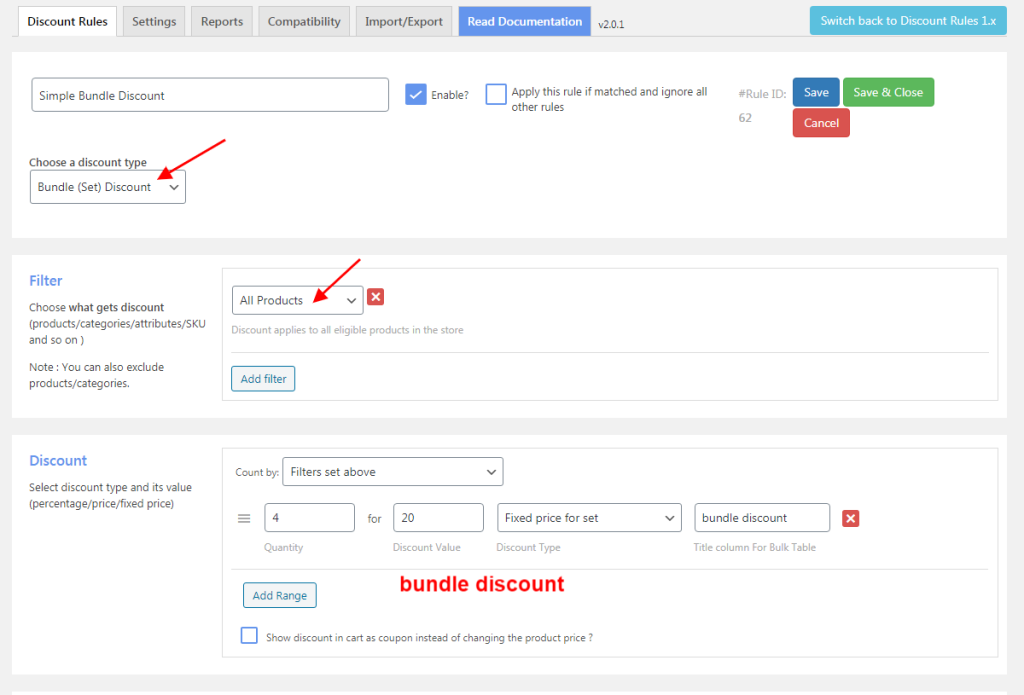 Creating a simple bundle discount in WooCommerce