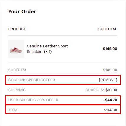 specific-user-coupons