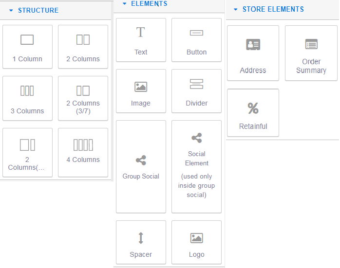 structure and elements