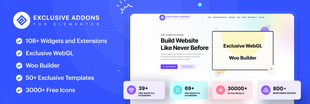 Exclusive addons for elementor
