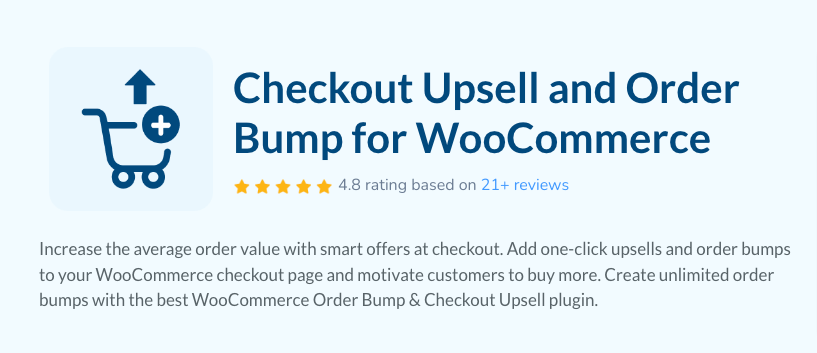 checkout upsell and order bump
