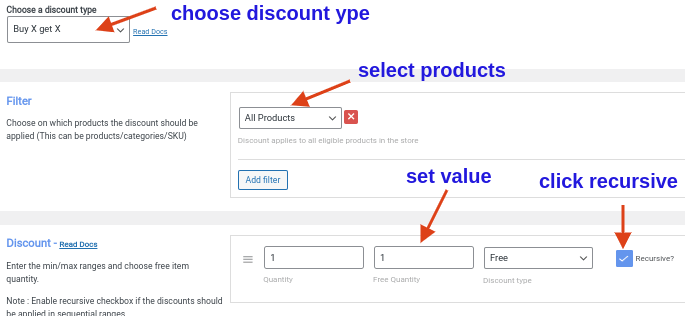 Buy One Get One Offer for Same Product