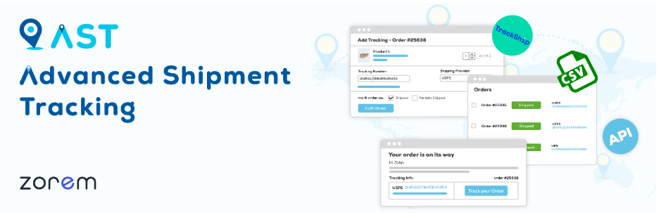 advancement shipment tracking