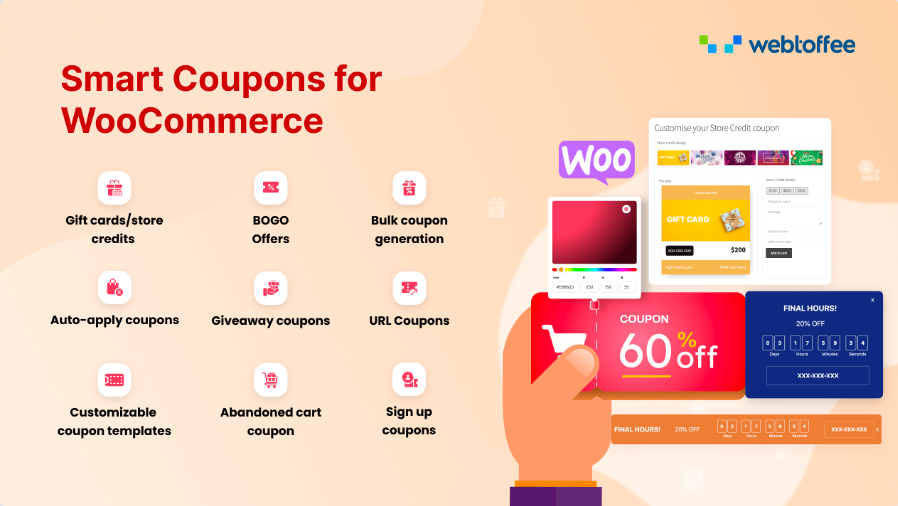 smart coupons for woocomerce