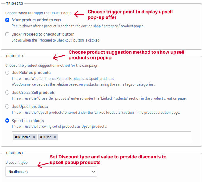 Creating Upsell & Cross-sell Popup Offers