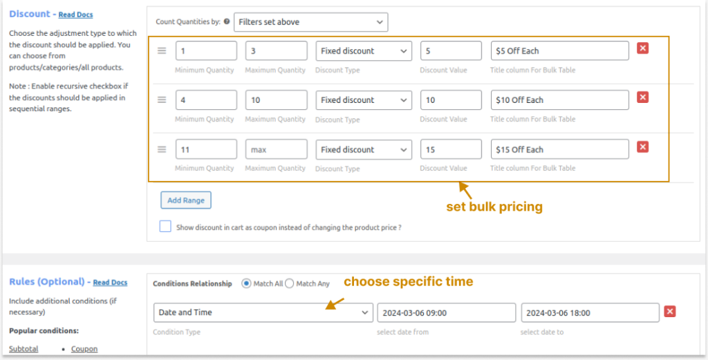 Setting Time-Based Dynamic Pricing