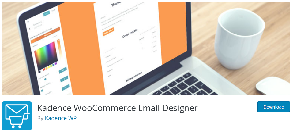 Kadence woocommerce email customizer