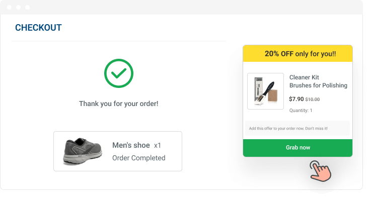 post purchase upsell in woocommerce