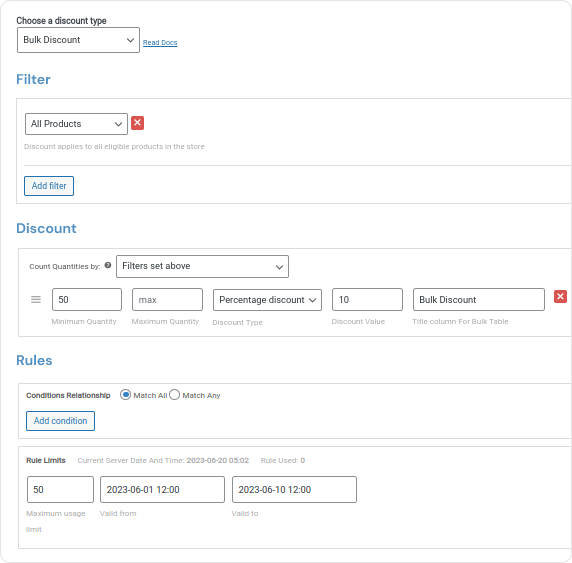Create FOMO and encourage quick purchase