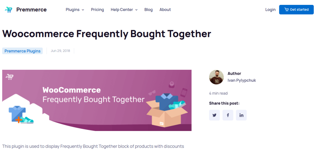 Frequently bought together plugin banner