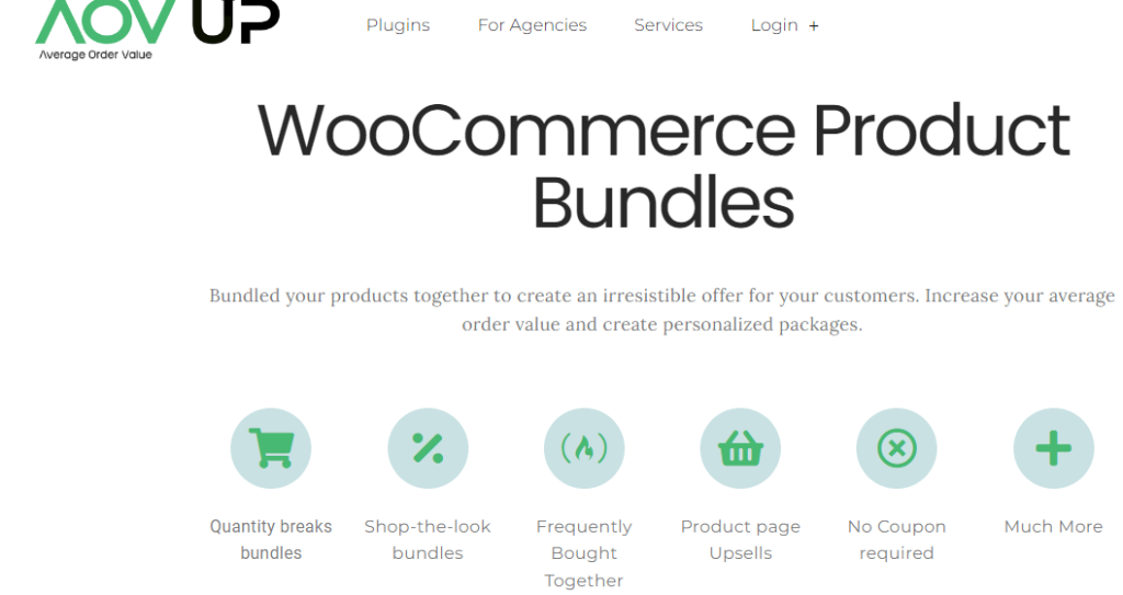 WooCommerce Product Bundles Plugin by AOV UP