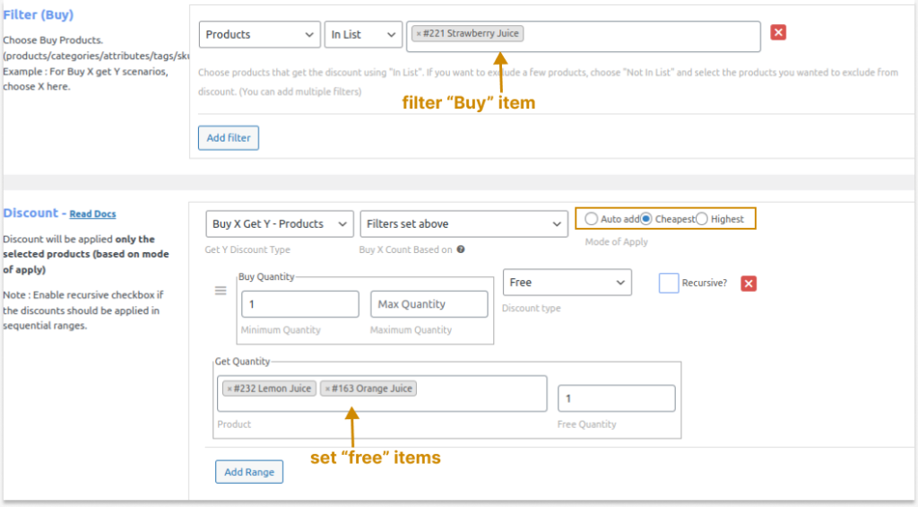Creating WooCommerce BOGO Free Offer With Customer Choices