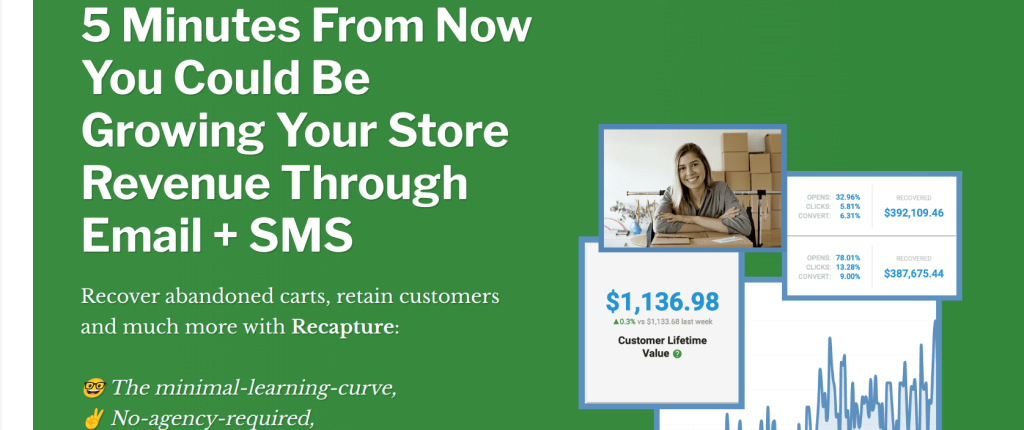 Recapture WooCommerce abandoned cart plugin