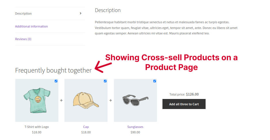 Showing WooCommerce Cross-sell Products on a Product Page