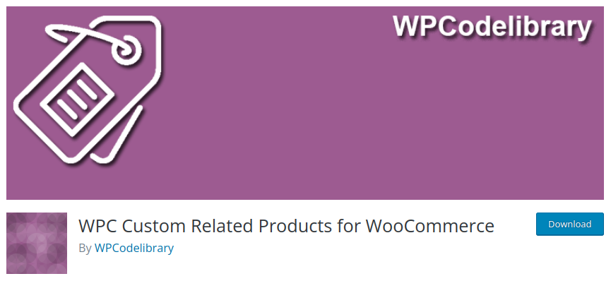 WPC Customer Related Products Plugin