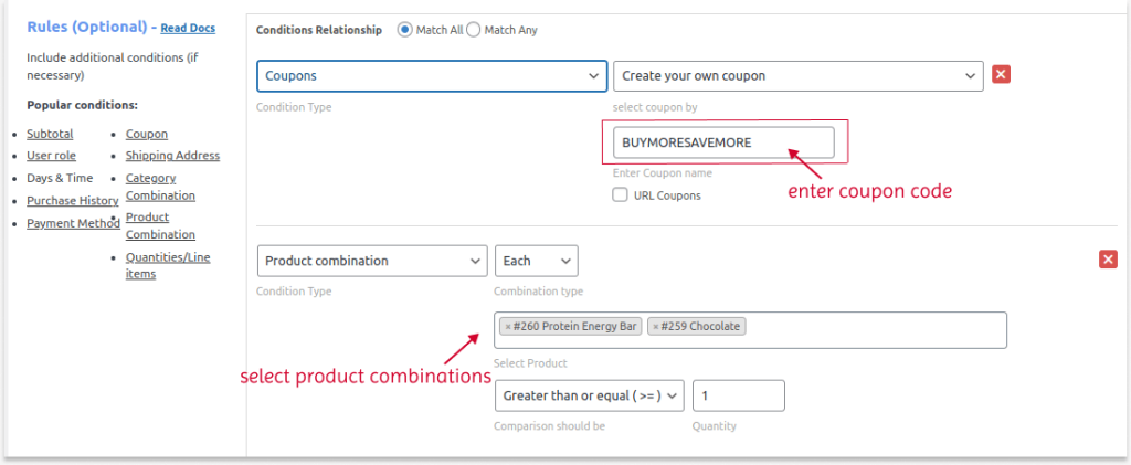  Creating a promotion code for bulk discounts