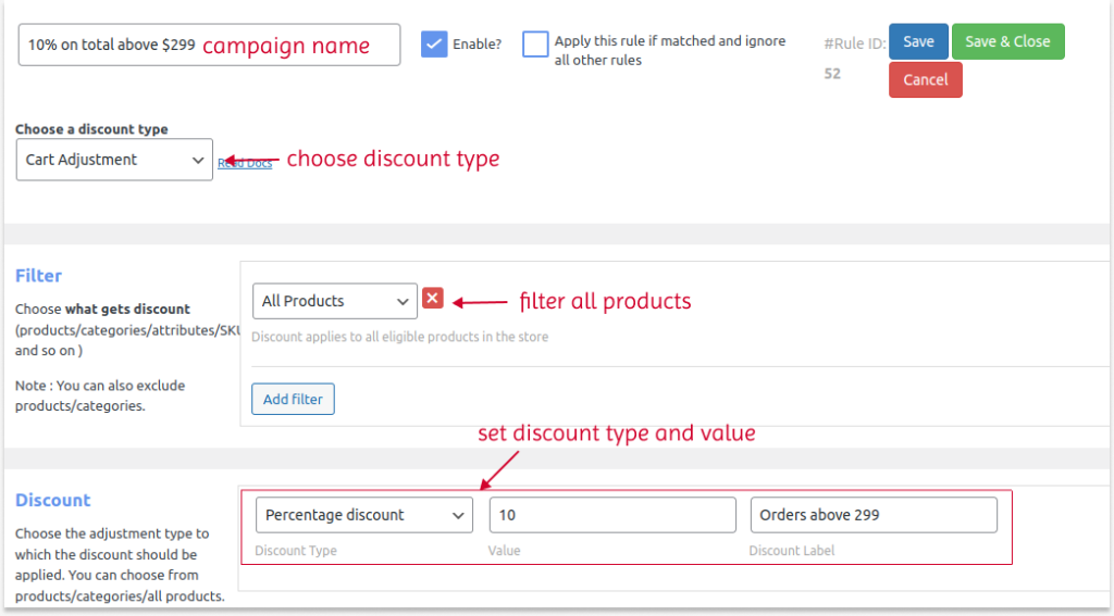 Creating a first-order discount in WooCommerce