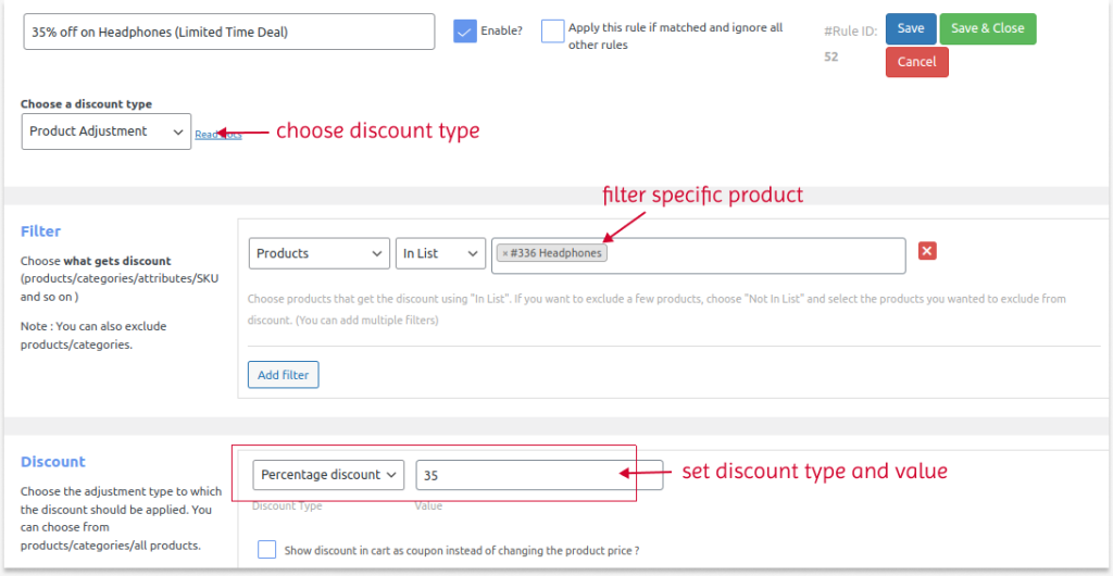 Creating a limited-time discount in WooCommerce