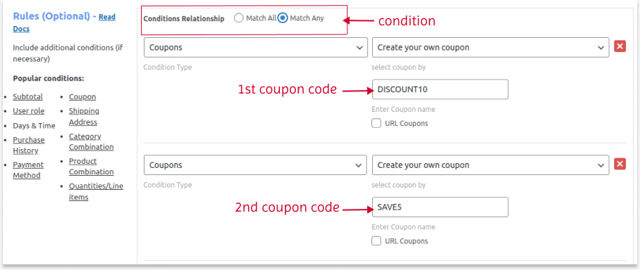  Multiple Coupons for Single Campaign in WooCommerce