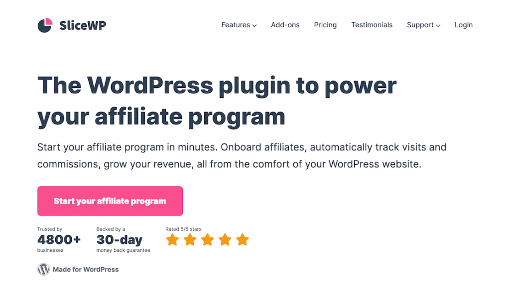 SliceWP WooCommerce Affiliate Plugins