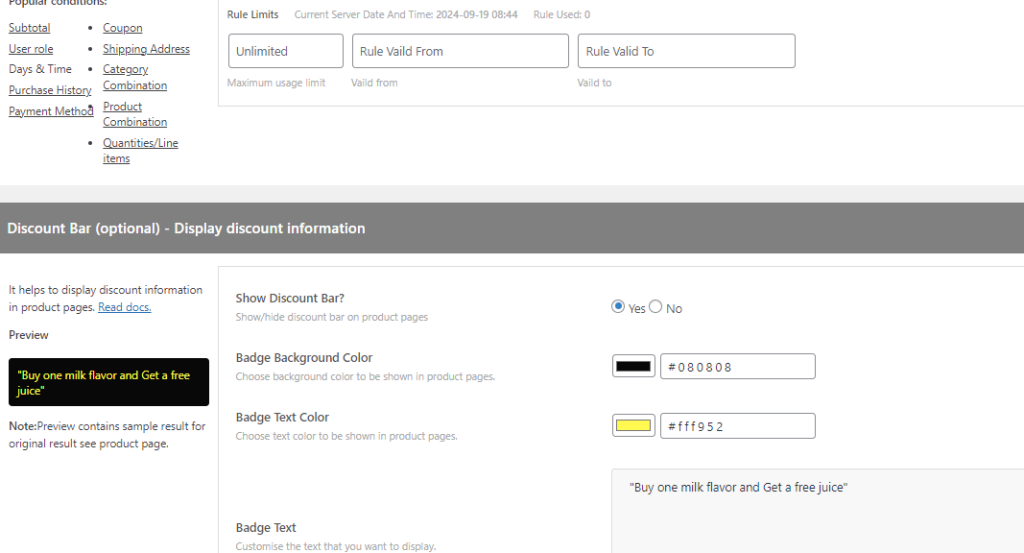 Promoting Offers On Product Pages