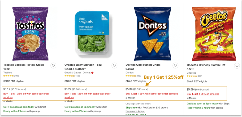 Target's BOGO Deal