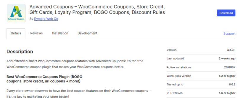 Advanced Coupons