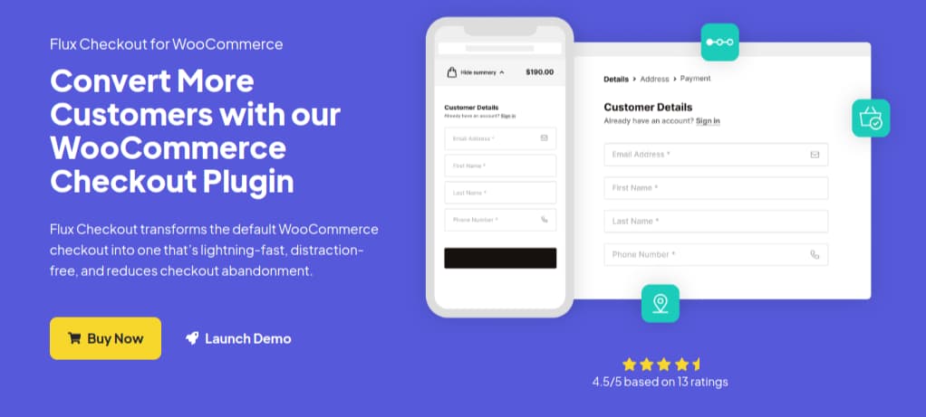 Flux Checkout for WooCommerce