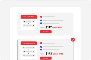 Cost-effective combo pack