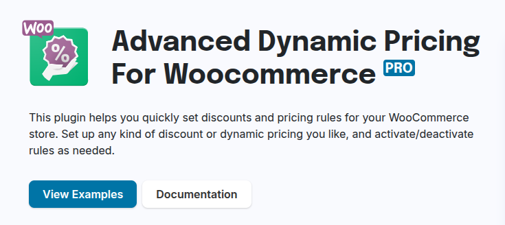 Advanced Dynamic Pricing for WooCommerce