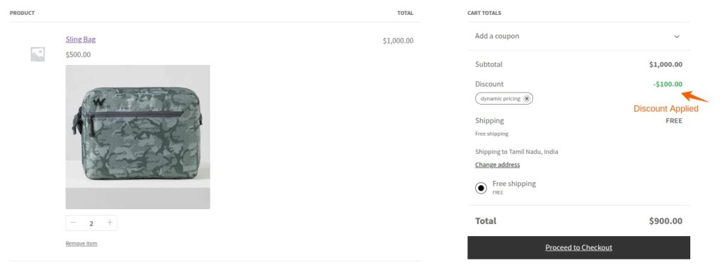 Dynamic Discount in WooCommerce