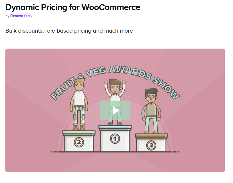 Dynamic Pricing for WooCommerce