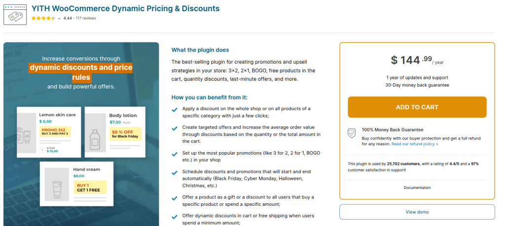 YITH WooCommerce Dynamic Pricing