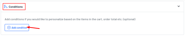 Condition-option-in-cart-add-ons