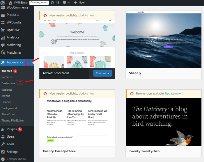 Customizing login page in WooCommerce